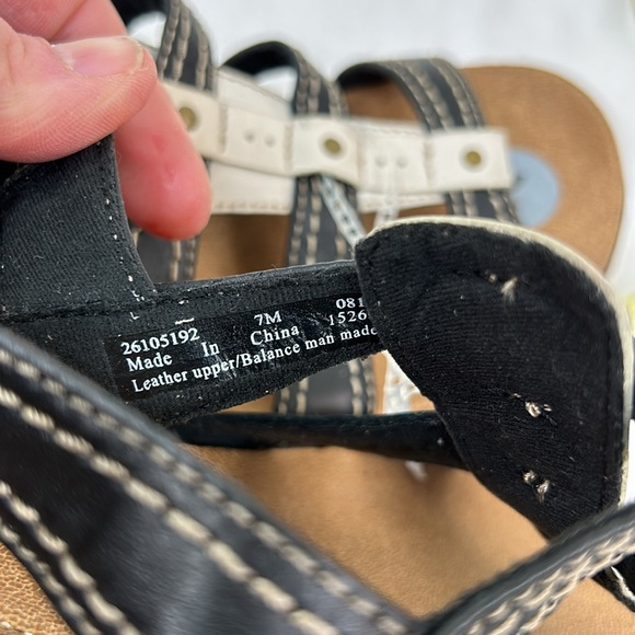 Clarks Leisa Daisy Slingback Sandals Size 7 - Picture 11 of 11